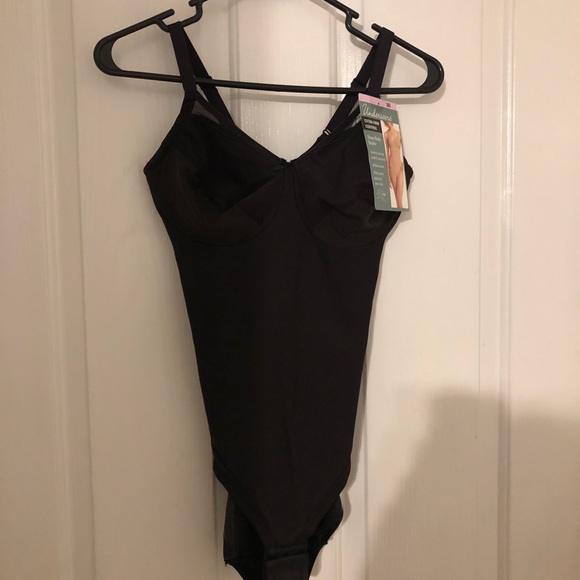Sheer body briefer, size 38D